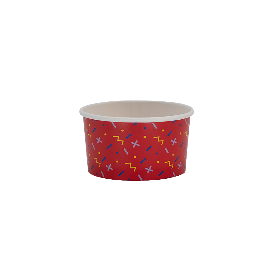 MISKA PAP. NADRUK 160 ML (7073) MEMPHIS MIX